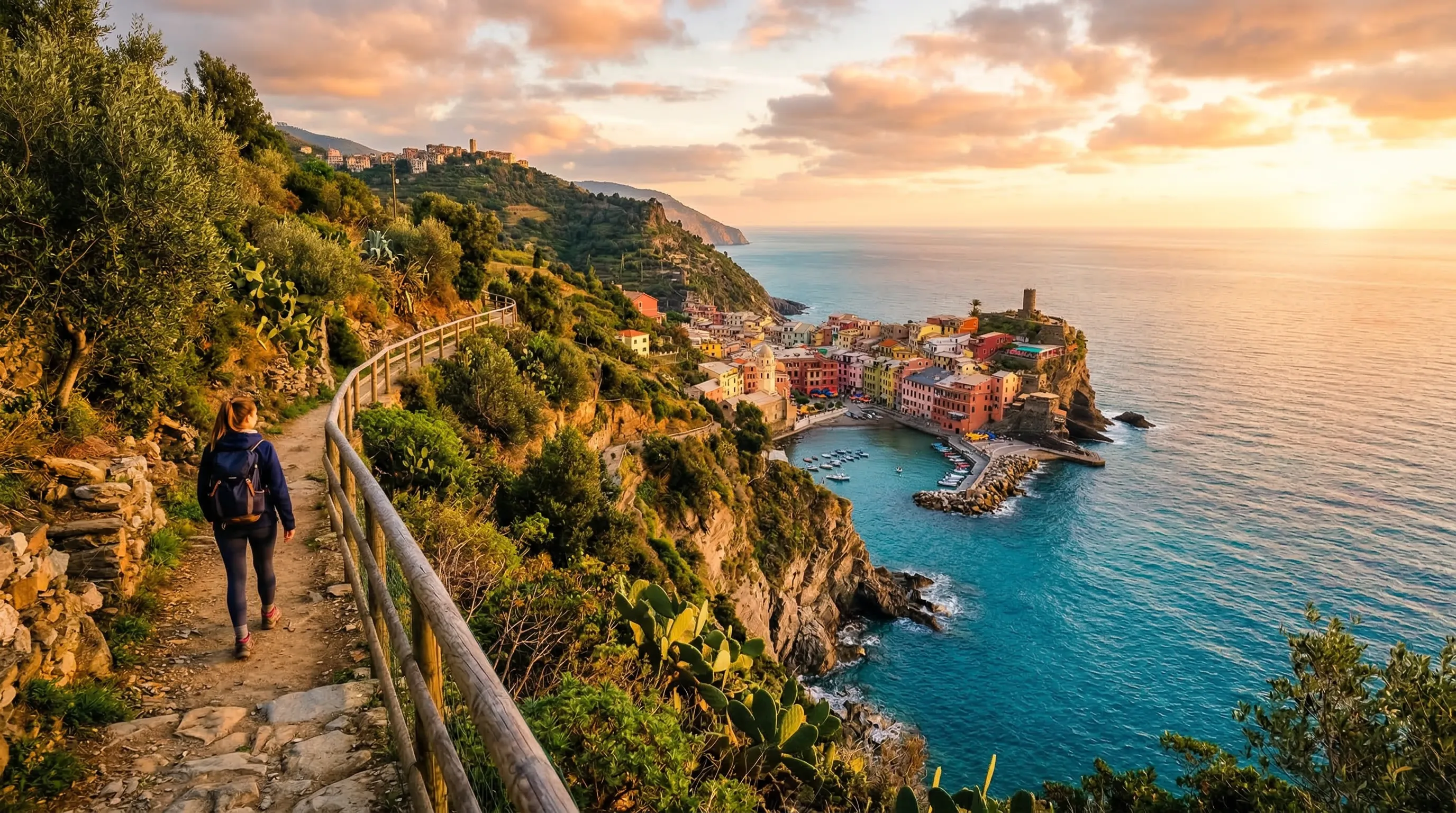 Vandring i Cinque Terre — bästa stigarna och tips 2026