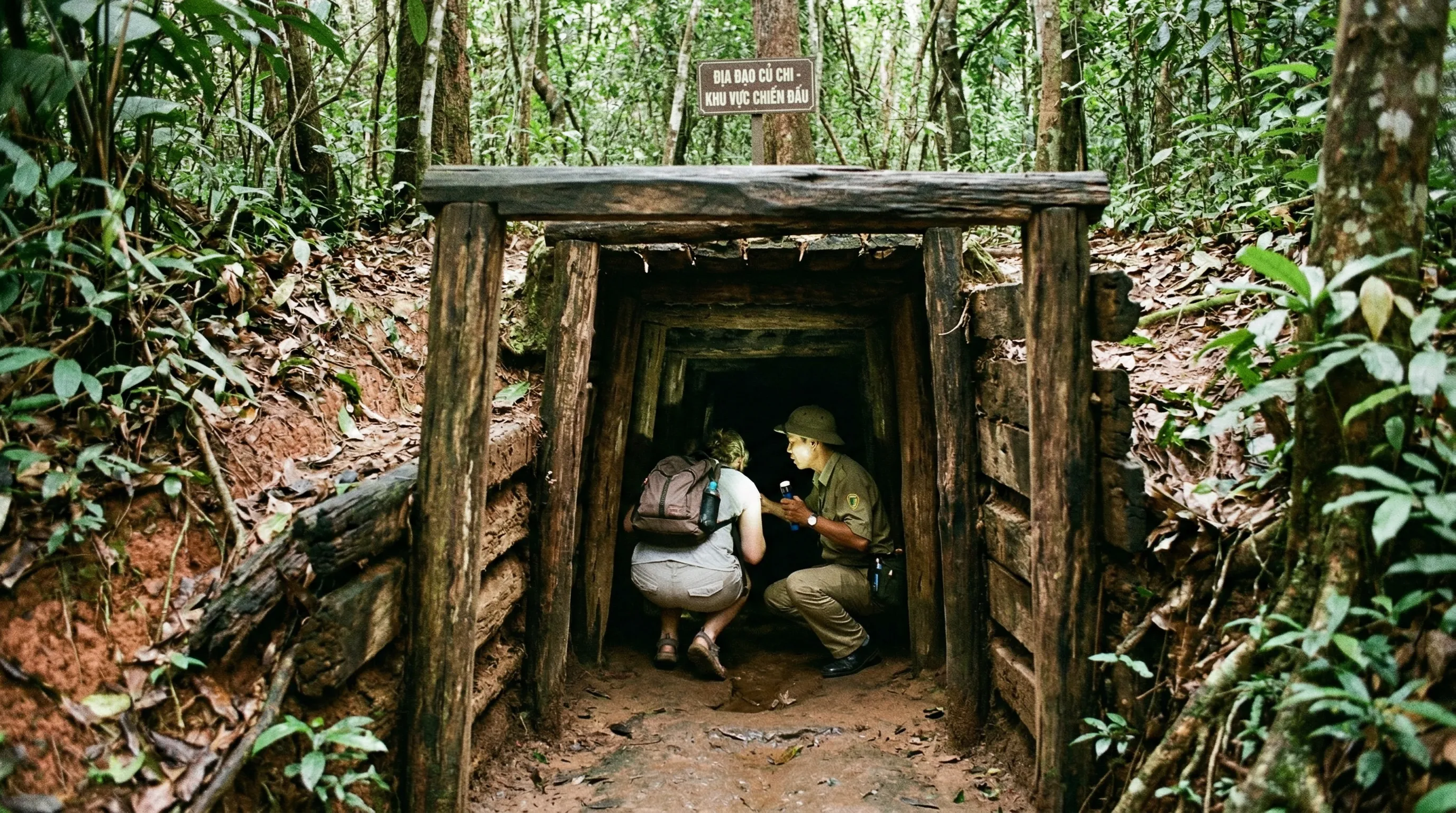 Cu Chi-tunnlarna — Historia under jord nära Saigon