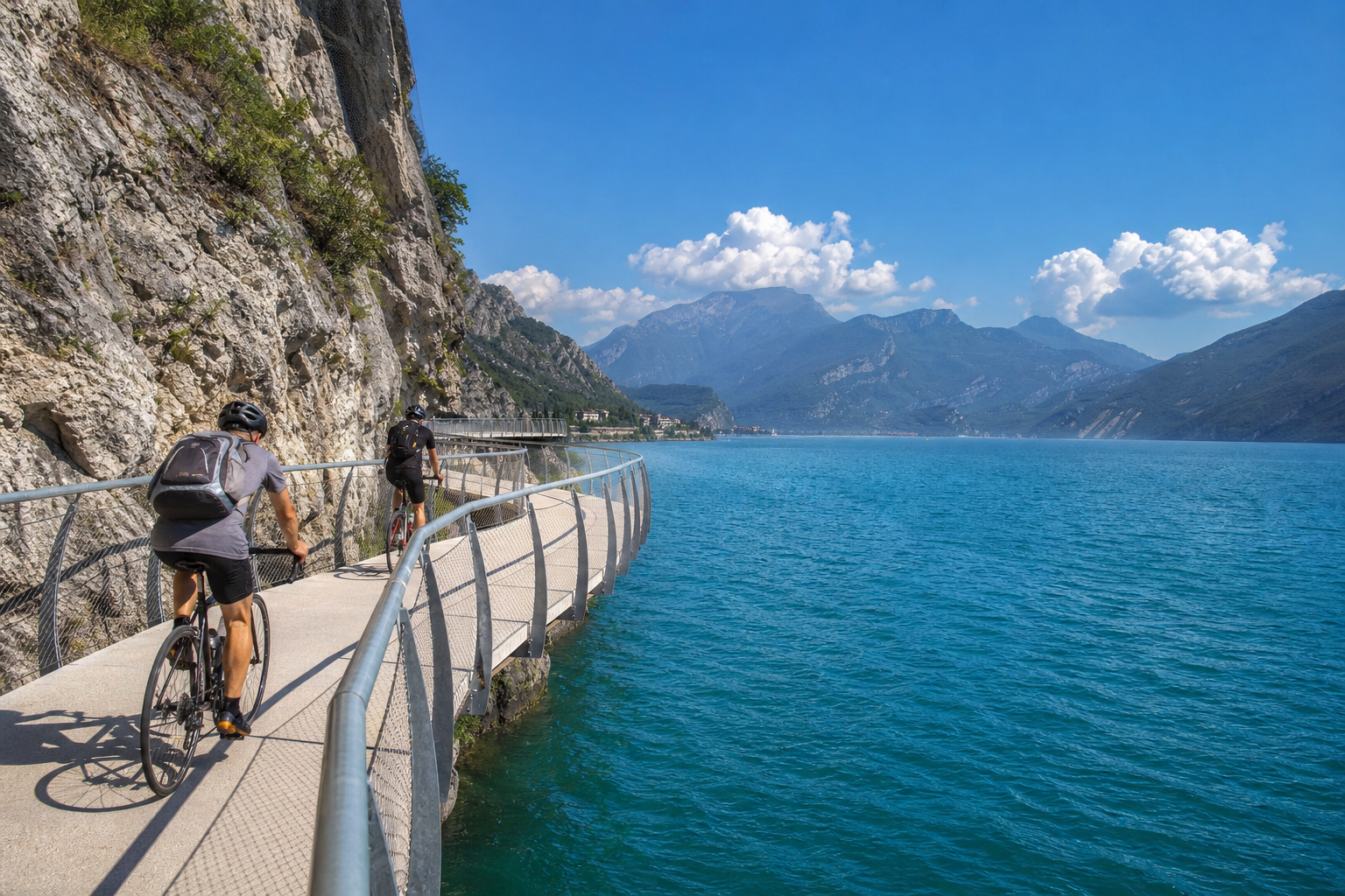 Cykla runt Gardasjön — Limone-Riva cykelvägen och 6 andra rutter