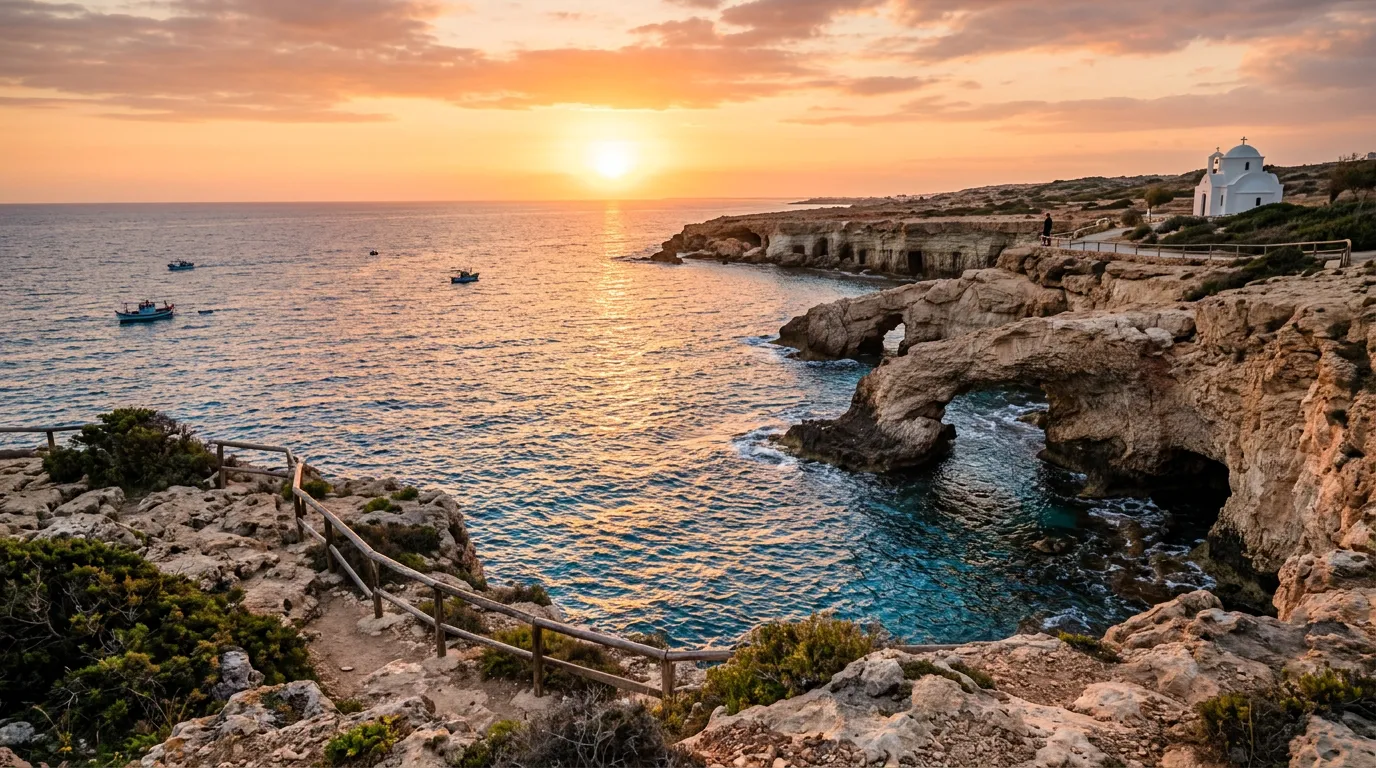 Cypern med barn 2026 — Grundast vatten i Medelhavet