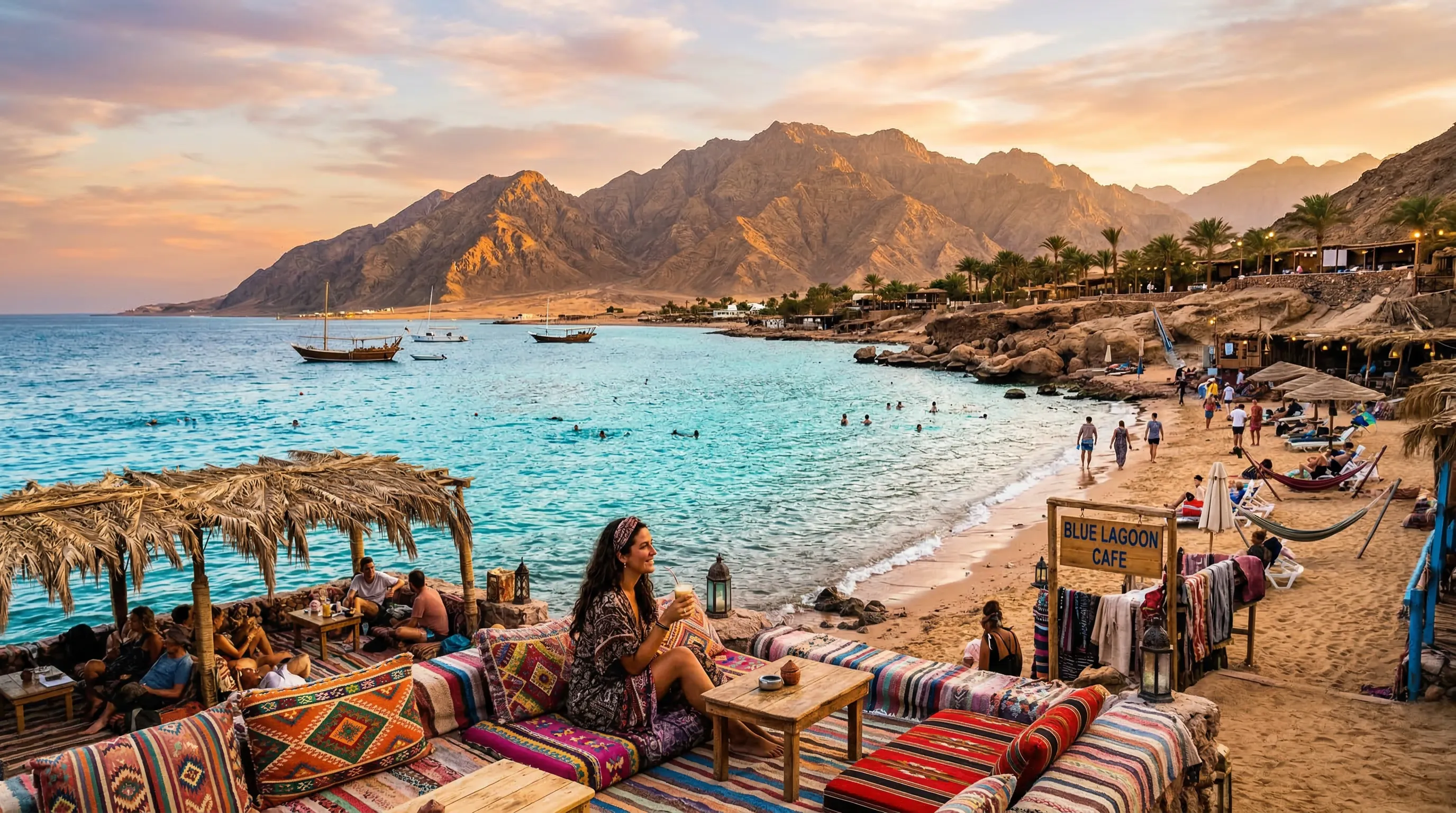 Bästa stränderna i Dahab 2026 — Bohemisk charm vid Röda havet