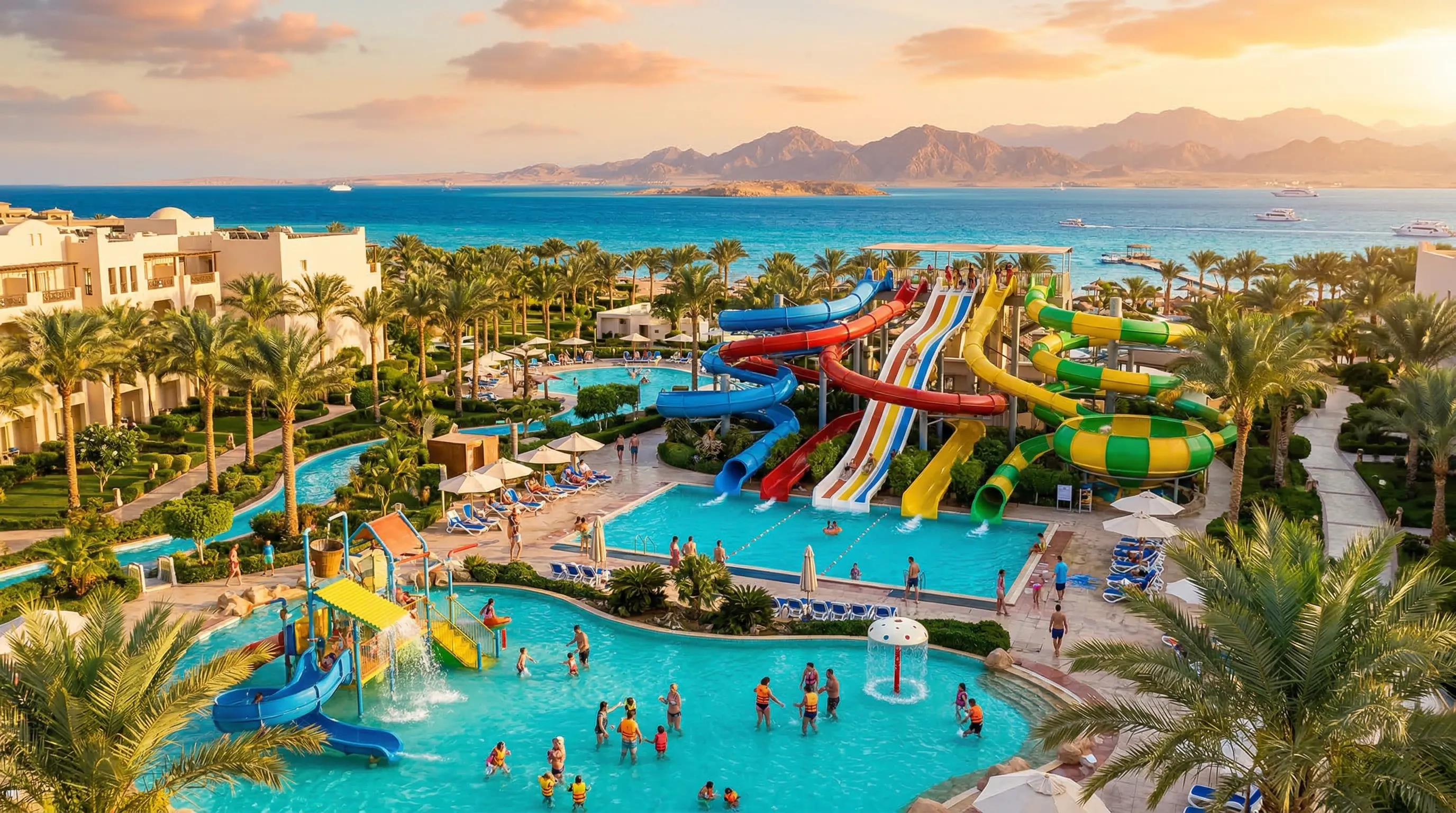 Bästa familjehotellen i Egypten 2026 — Barn och vattenparker