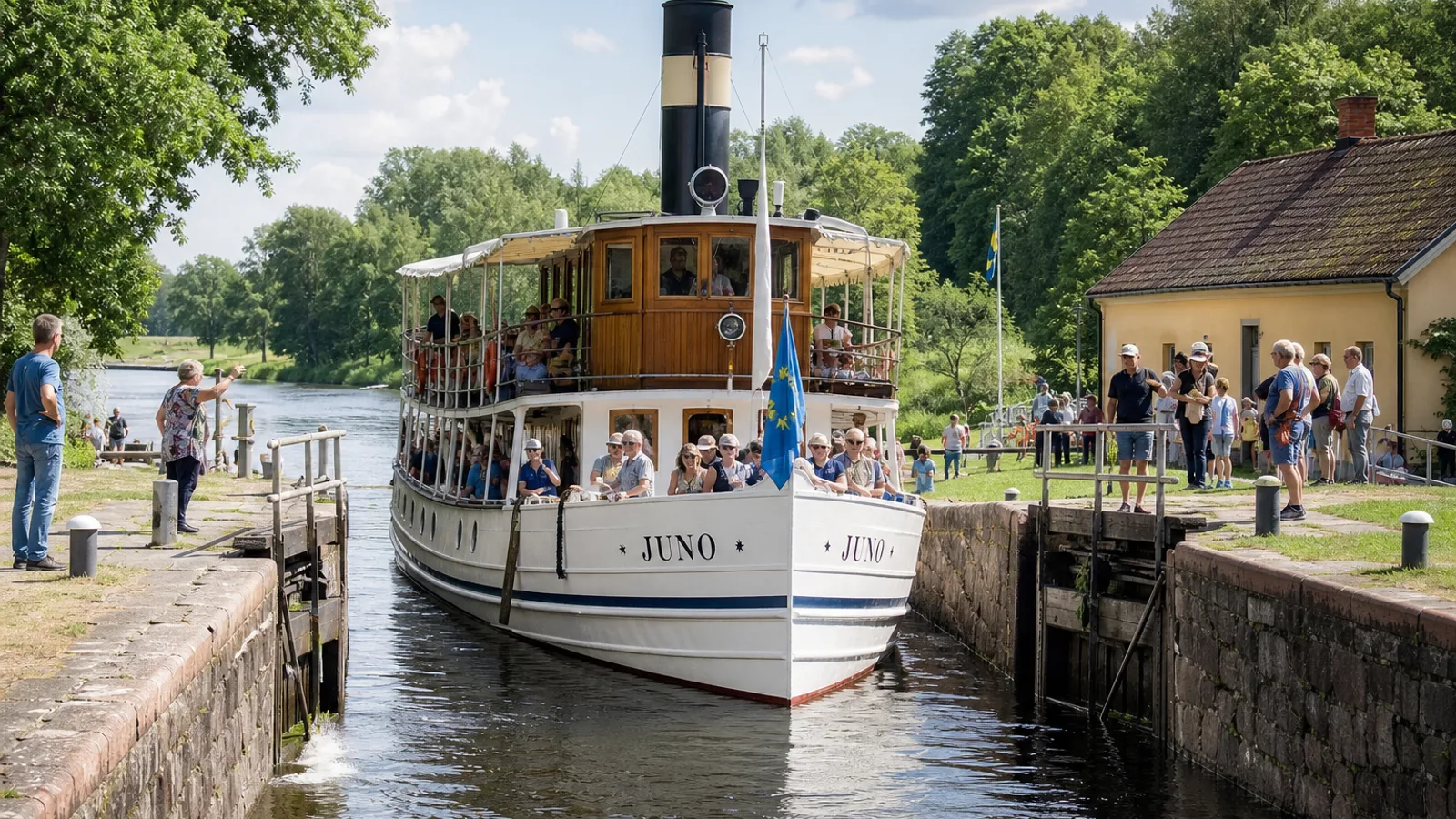 Göta kanal kryssning 2026 — Guide till kanalbåtarna