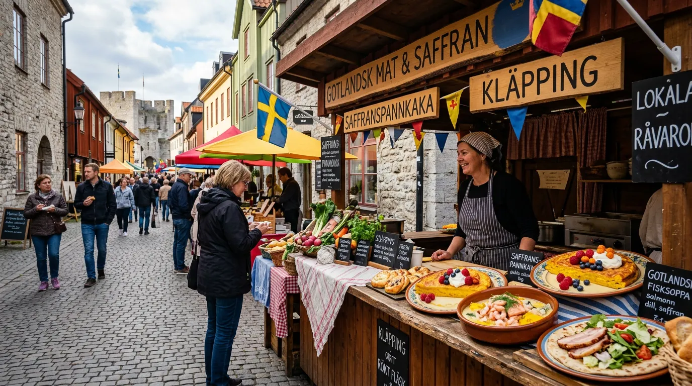 Mat på Gotland 2026 — Guide till öns bästa matupplevelser