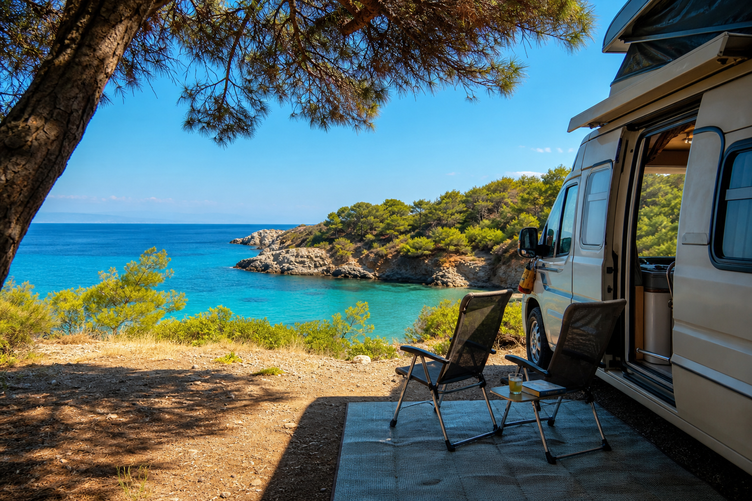 Camping i Grekland 2026 — Campingplatser, tips och fricamp