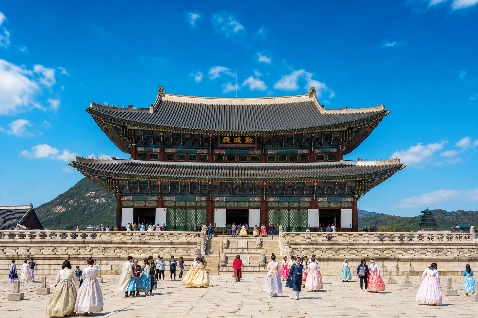 Gyeongbokgung-palatset — Seouls kungliga pärla