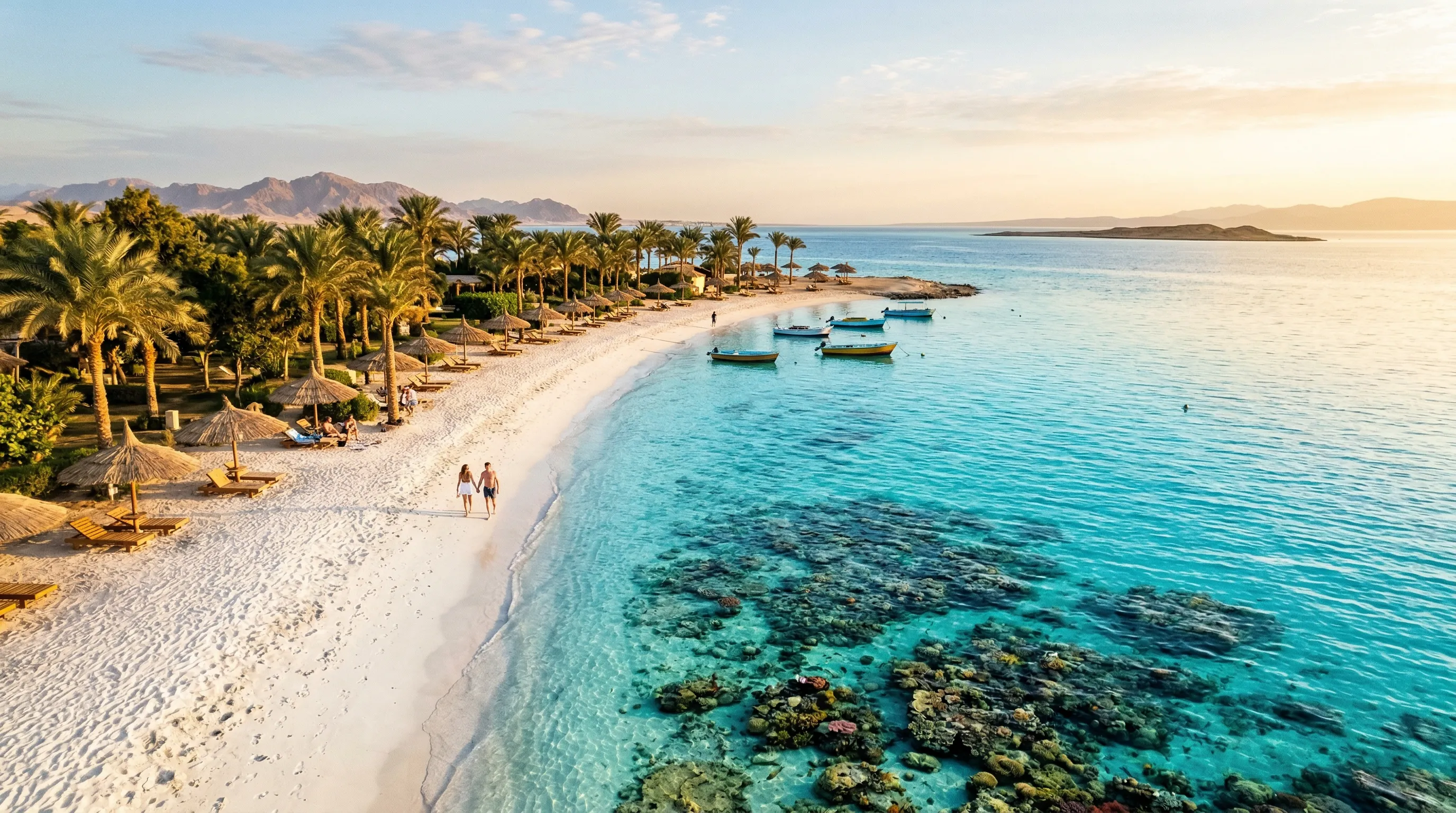 Bästa stränderna i Hurghada 2026 — Från Sahl Hasheesh till Makadi Bay