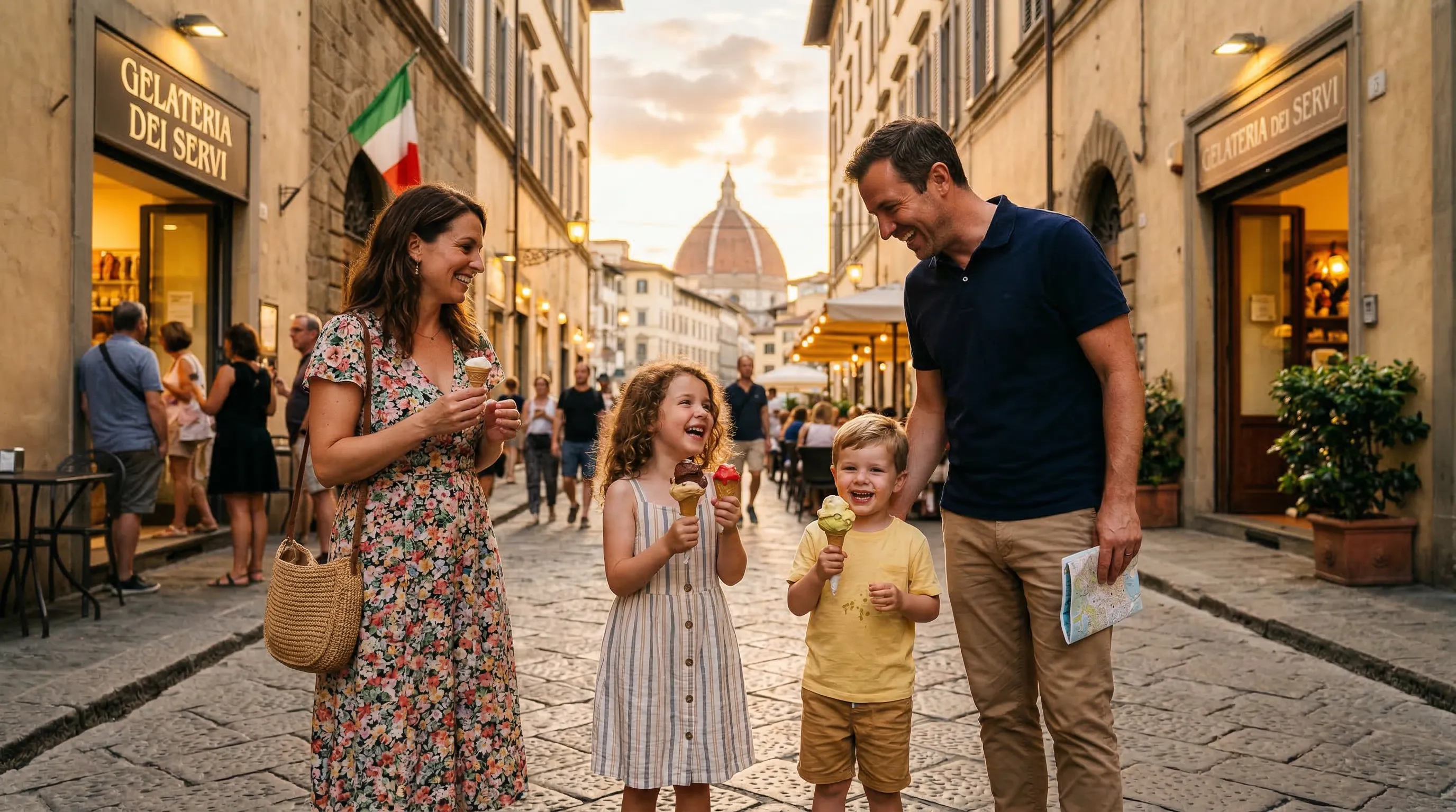 Italien med barn 2026 — komplett guide för familjer