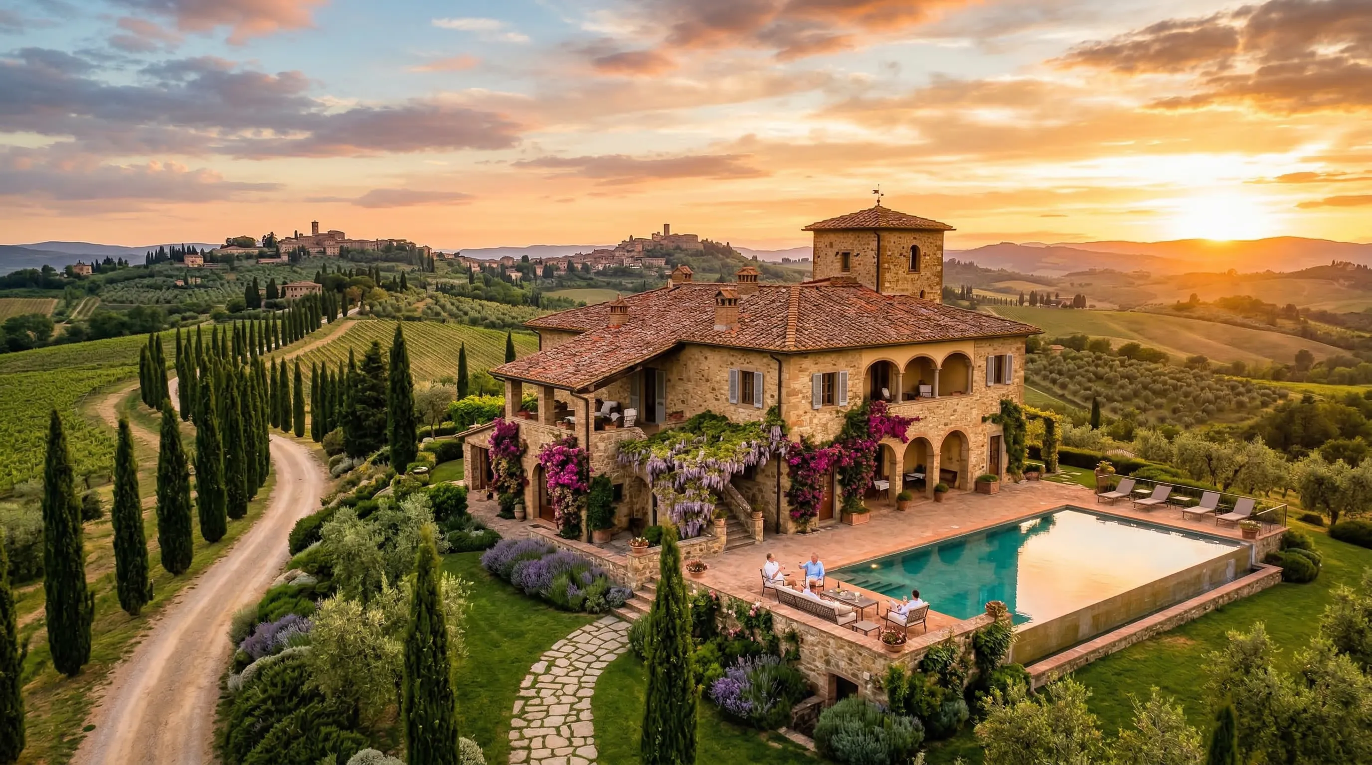 Italiens 10 bästa lyxhotell 2026 — från Amalfi till Toscana