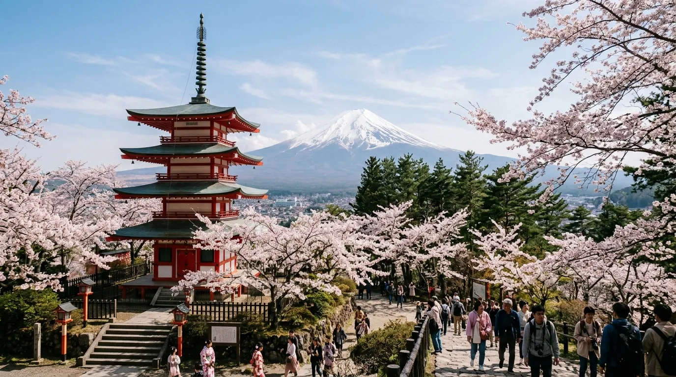 Japan på hösten 2026 — Löv, tempel och matkulturens höjdpunkt