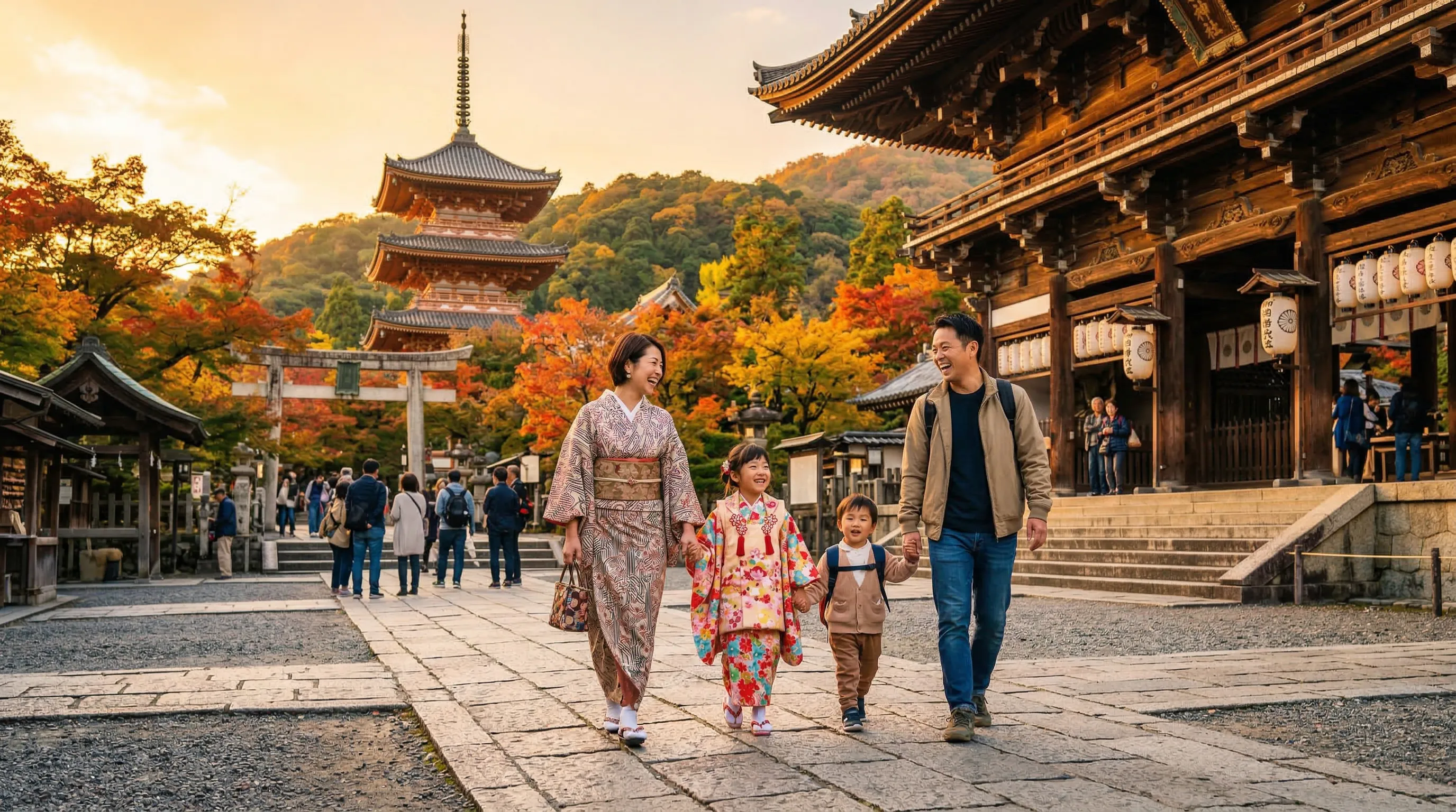 Japan med barn 2026 — Resplan och tips för familjesemestern