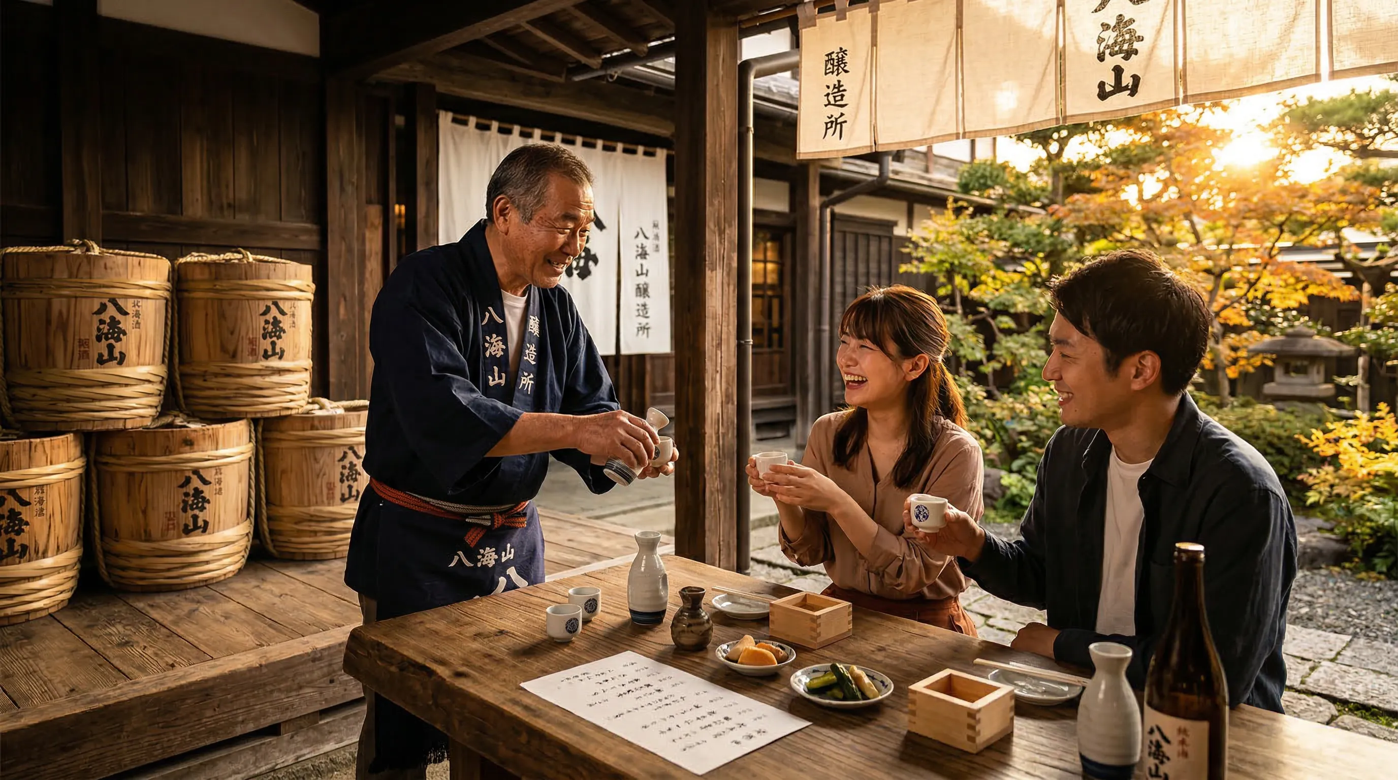 Sake i Japan 2026 — Guide till japansk risvin