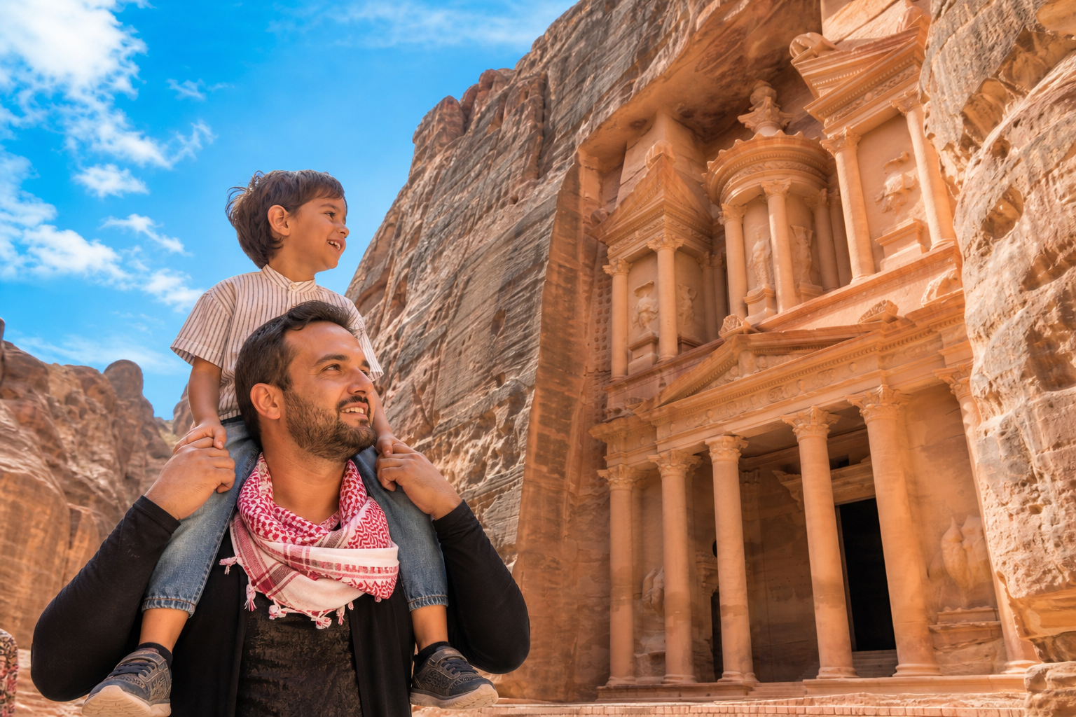 Jordanien med barn — familjeguide