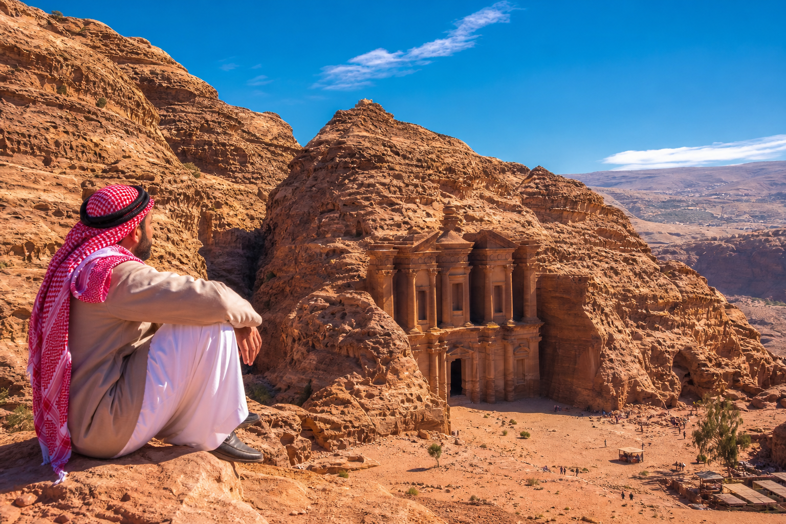 Väder i Jordanien — månad för månad & bästa restid