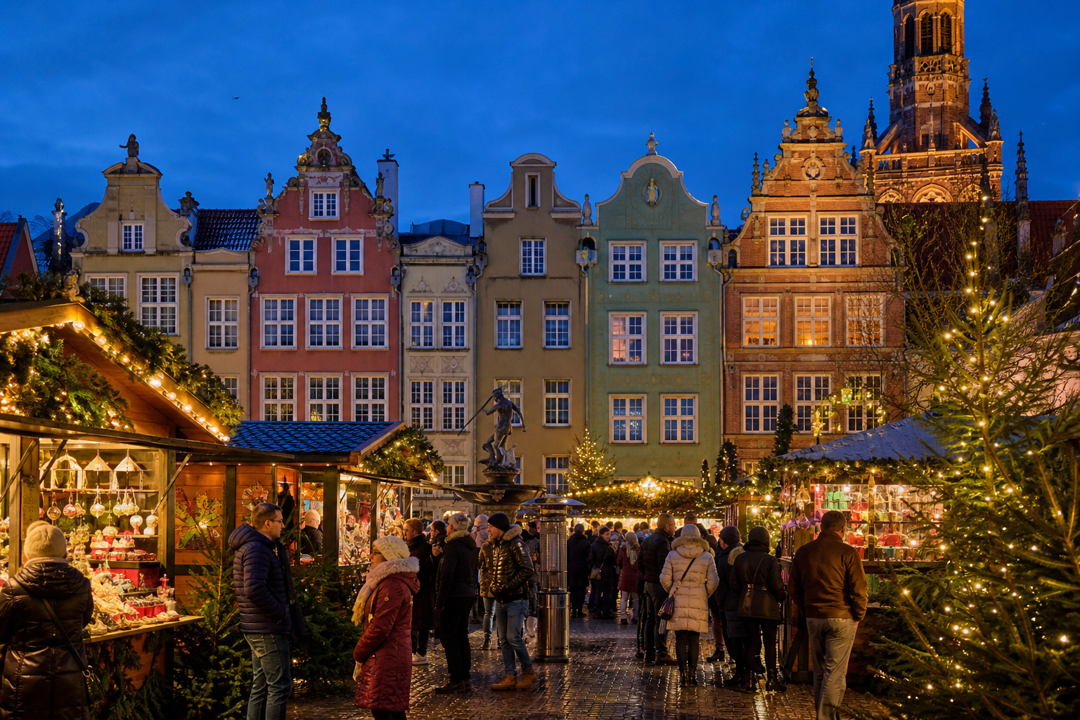 Julmarknad i Gdańsk 2026 — datum, tider & bussresa