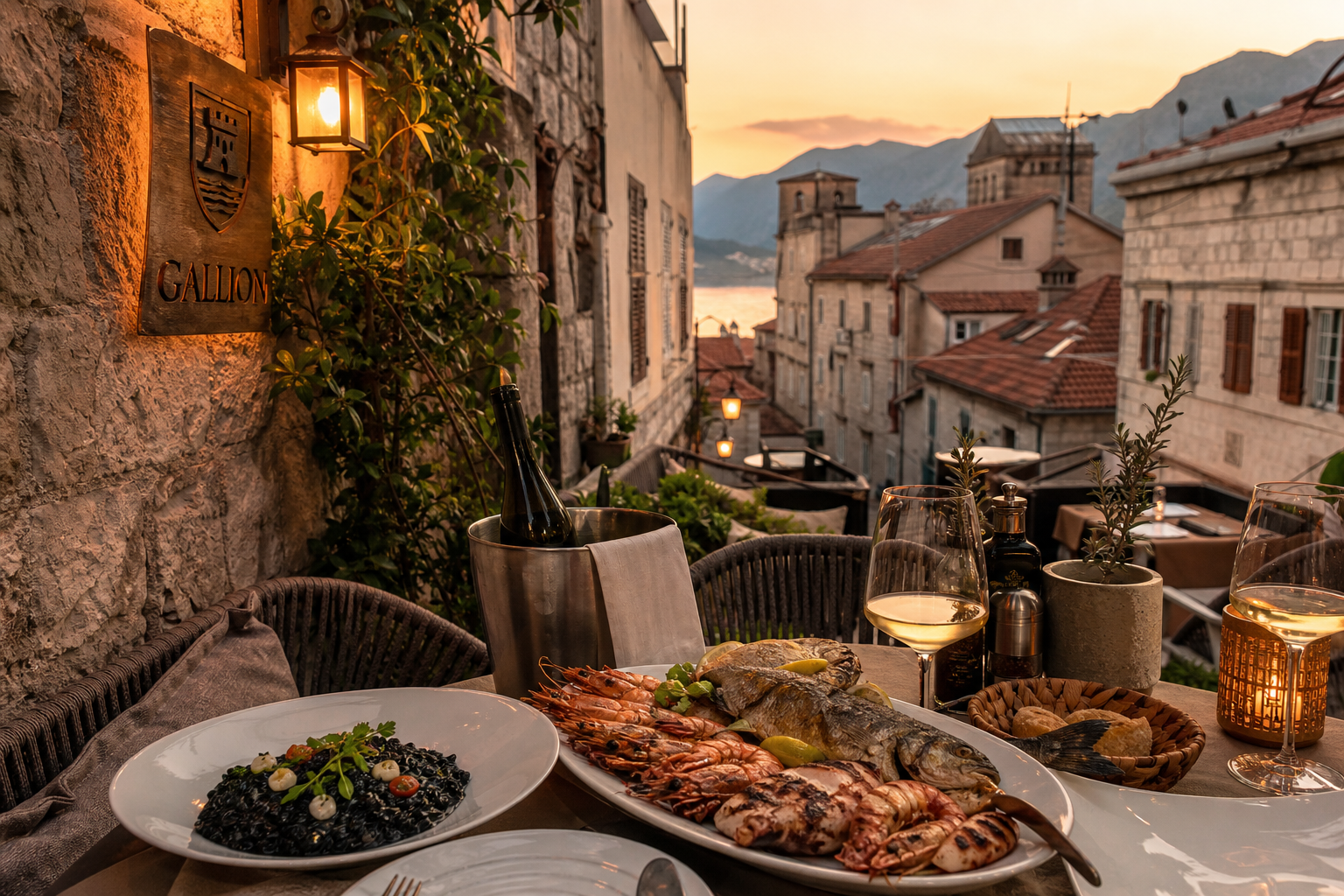 Restauranger i Kotor: Var du äter bäst i gamla staden