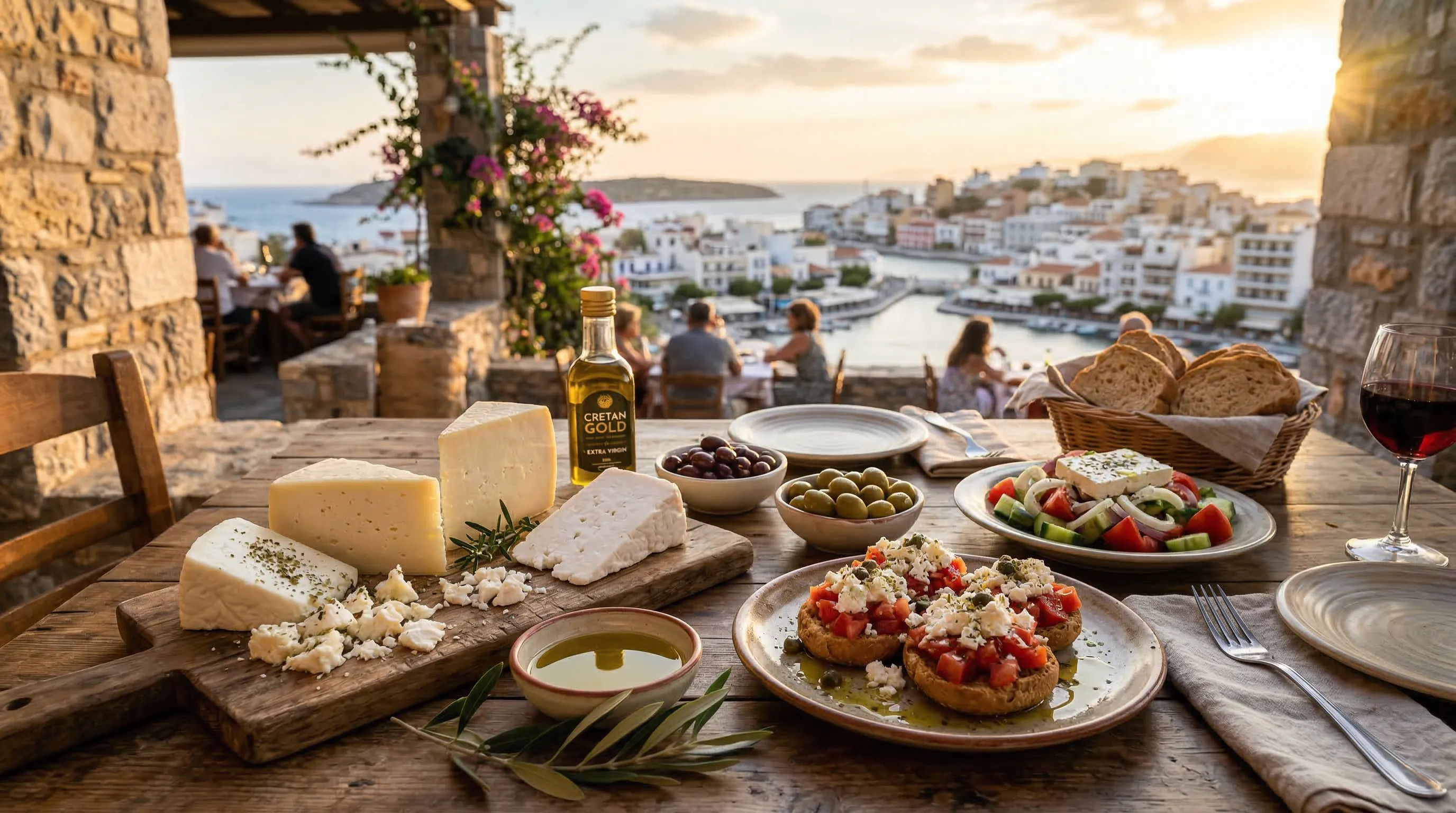 Mat på Kreta 2026 — Olivolja, raki och den kretensiska dieten