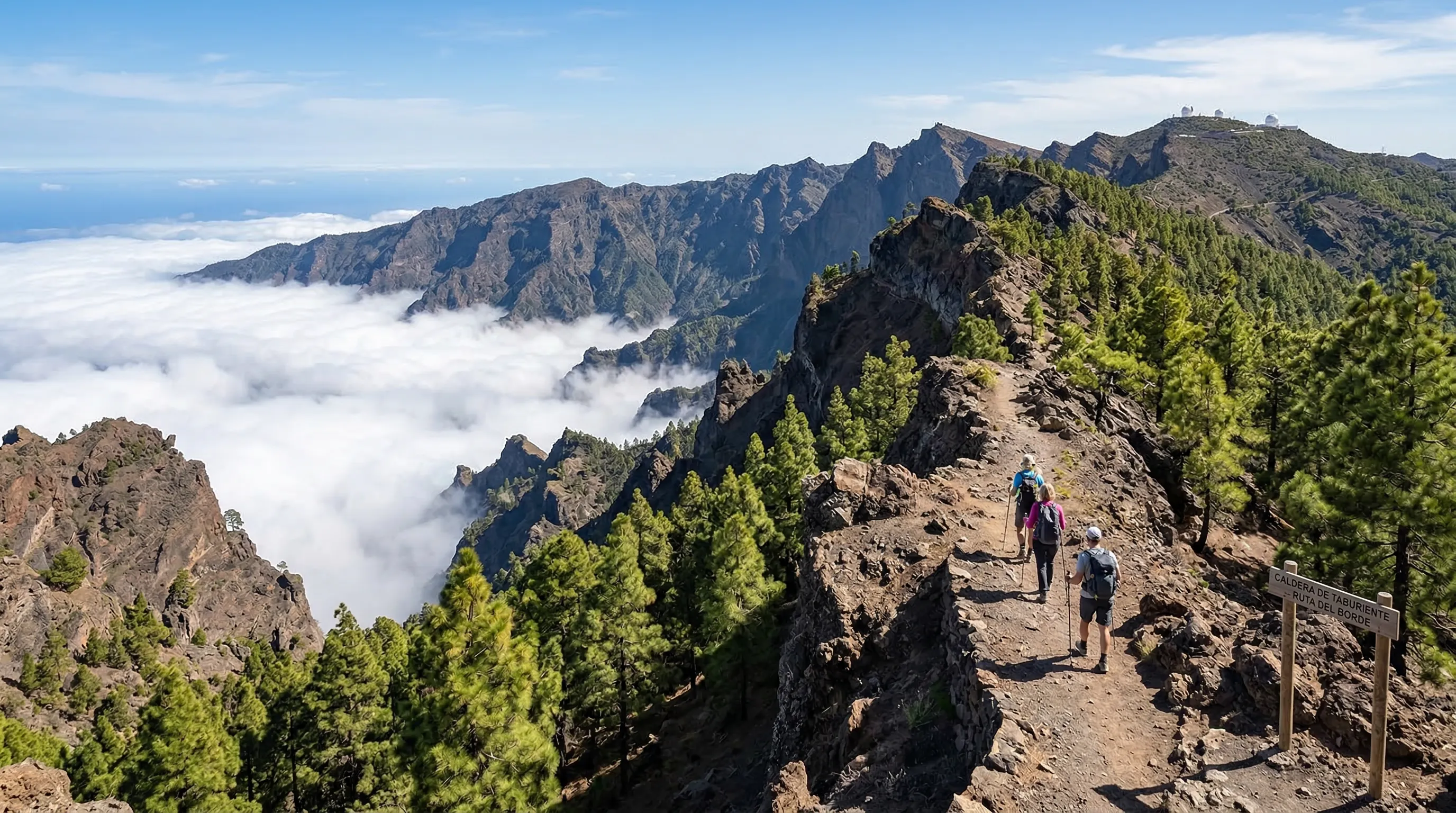 Bästa vandringarna på La Palma — Caldera, vulkaner och molnskogar