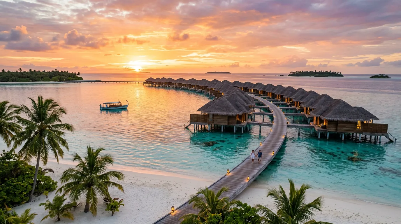 Maldiverna på vintern 2026 — Torrsäsong och paradis