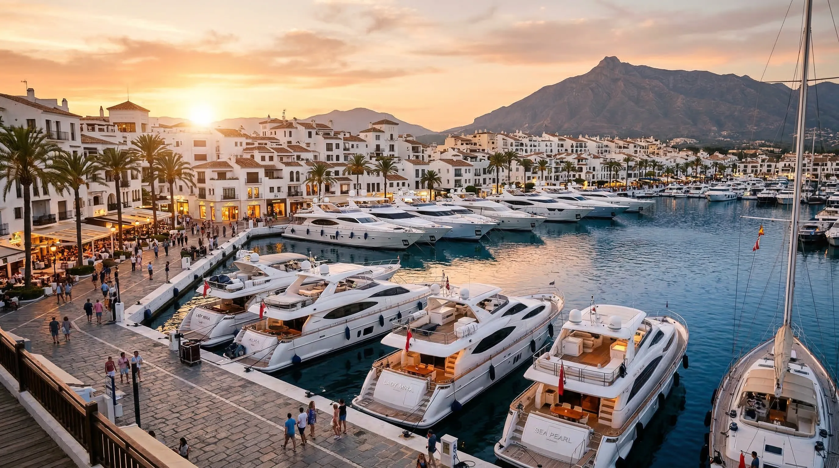 Dagstur till Marbella — Lyx, Puerto Banús och gamla stan