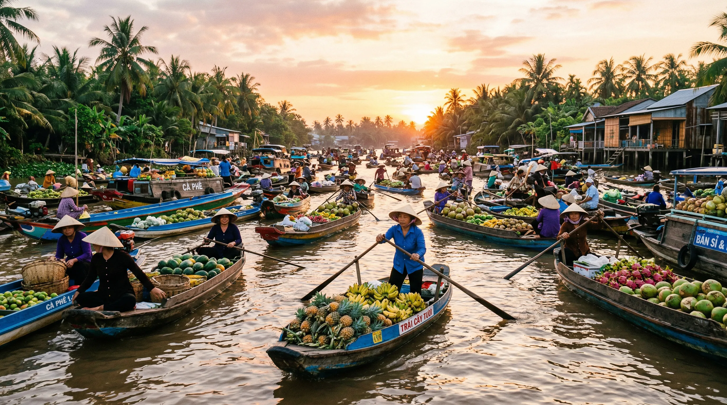 Guide till Mekongdeltat 2026 — Flodlivet i södra Vietnam
