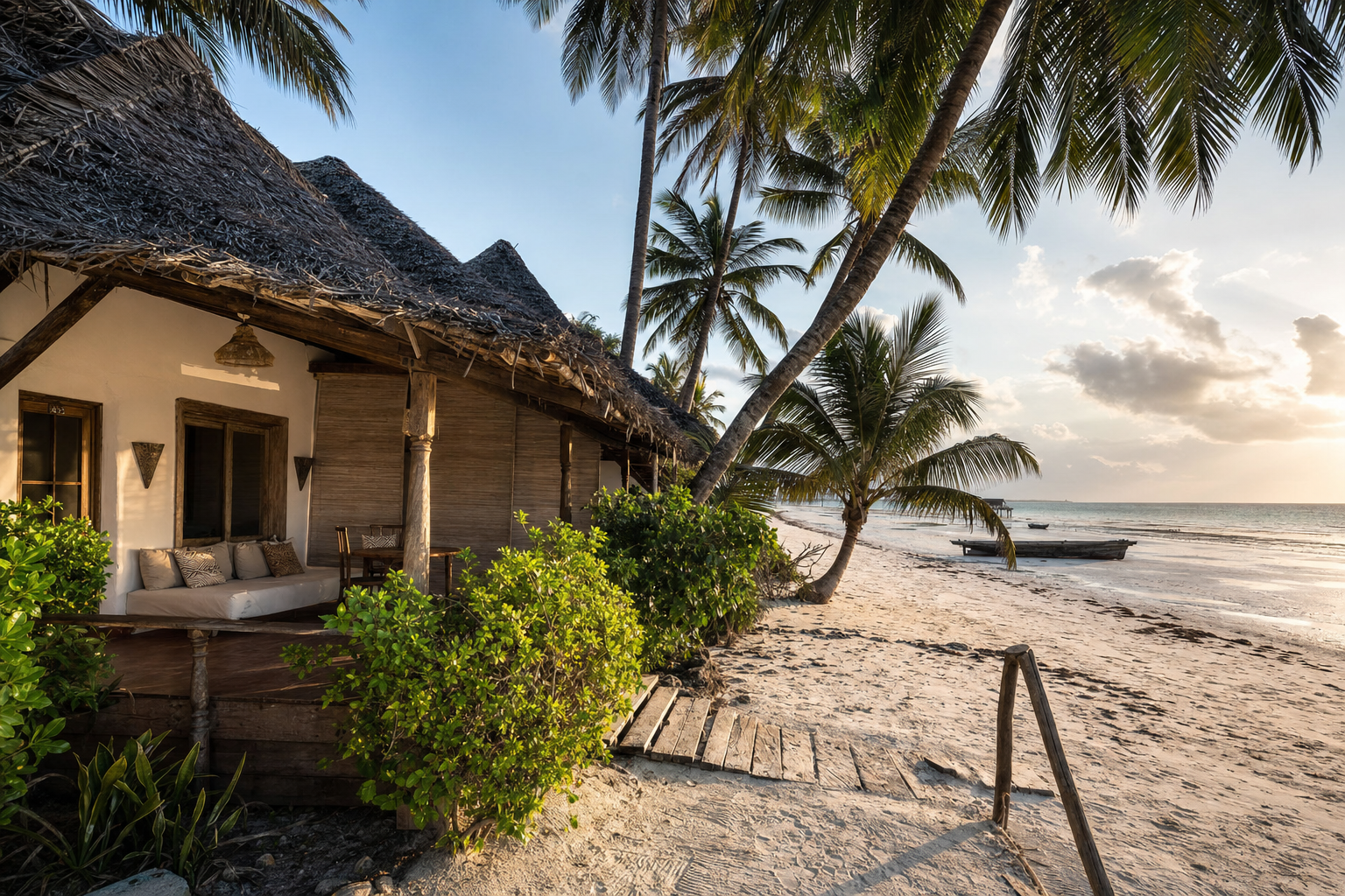 Boende i Paje och Jambiani 2026: bungalows och boutiquehotell