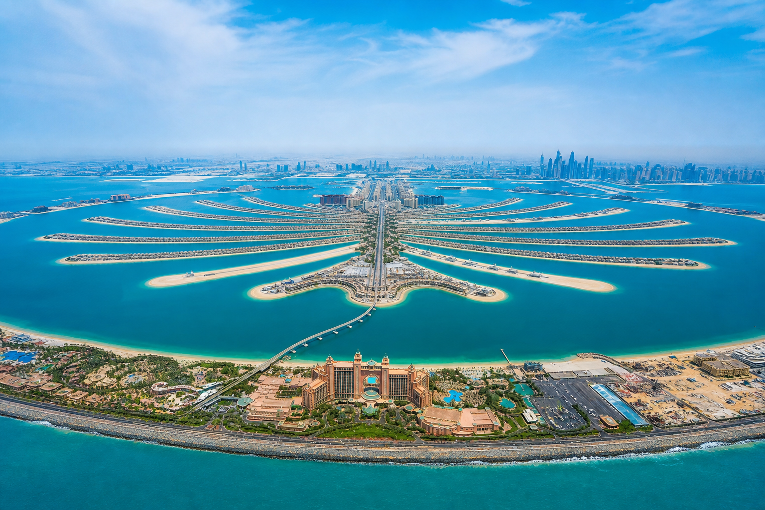Palm Jumeirah 2026 — Den ikoniska palmön i Dubai