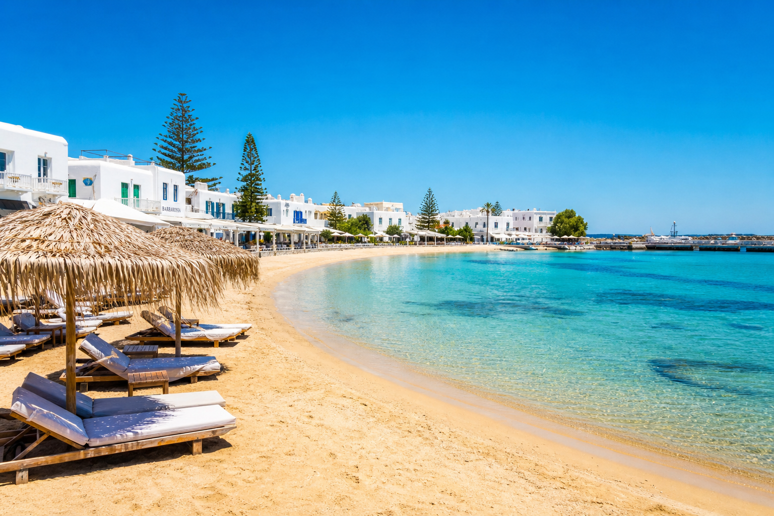 Bästa stränderna på Paros 2026 — Sand, surfing och charm