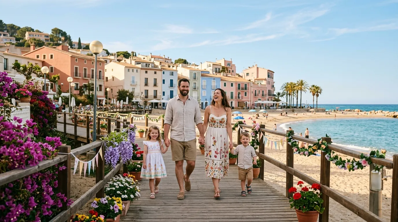 Påskresa med barn 2026 — 10 bästa resmålen för familjen