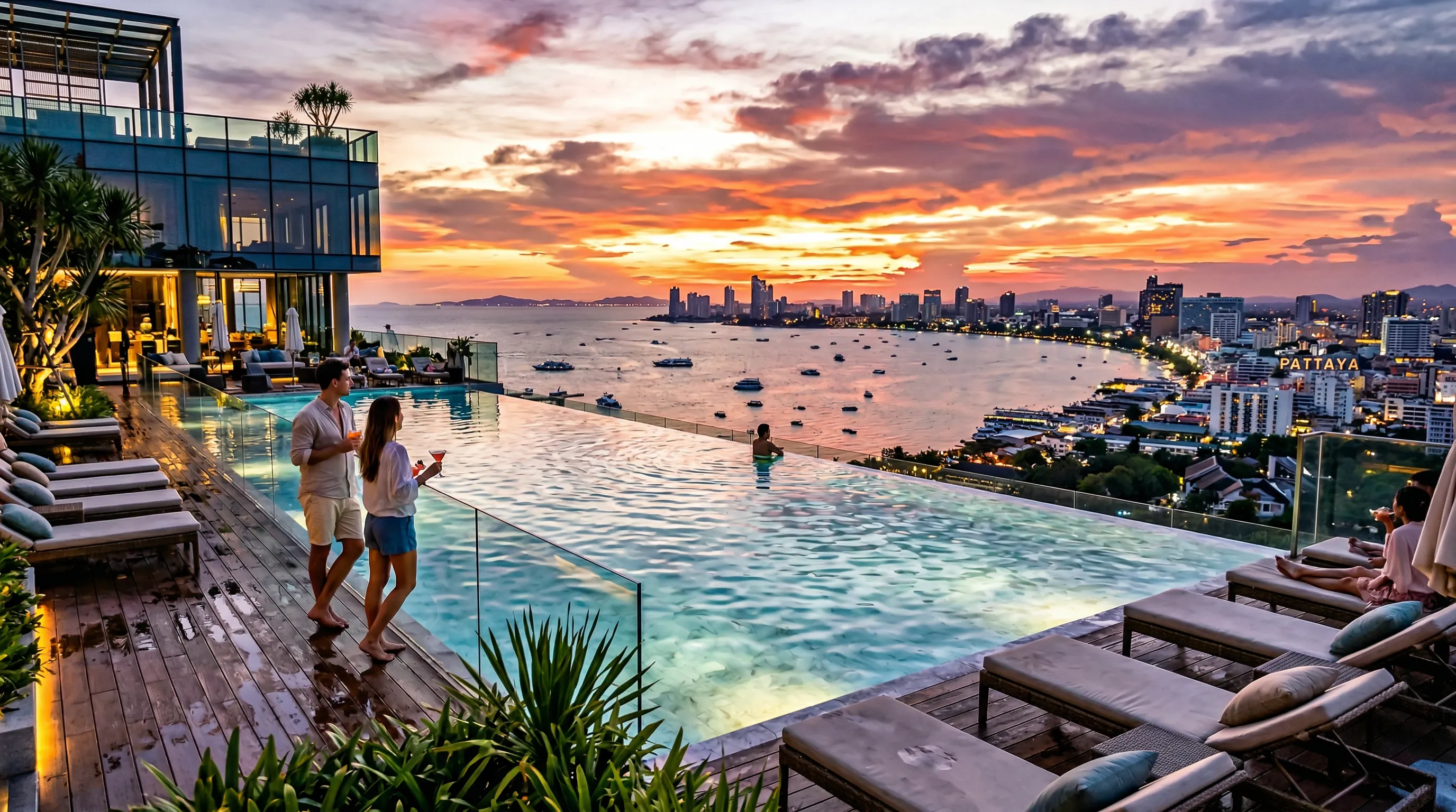 Bästa hotellen i Pattaya 2026 — Jomtien, Walking Street och familj