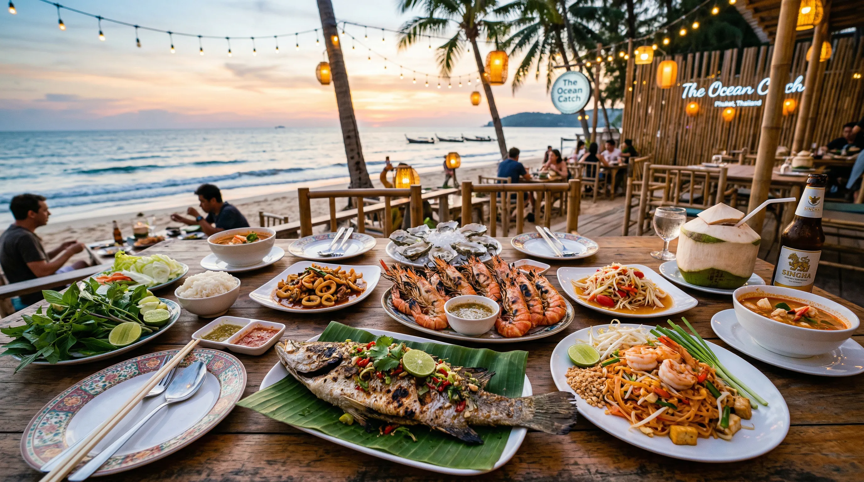 Mat på Phuket 2026 — gatumat, seafood och Michelin-restauranger