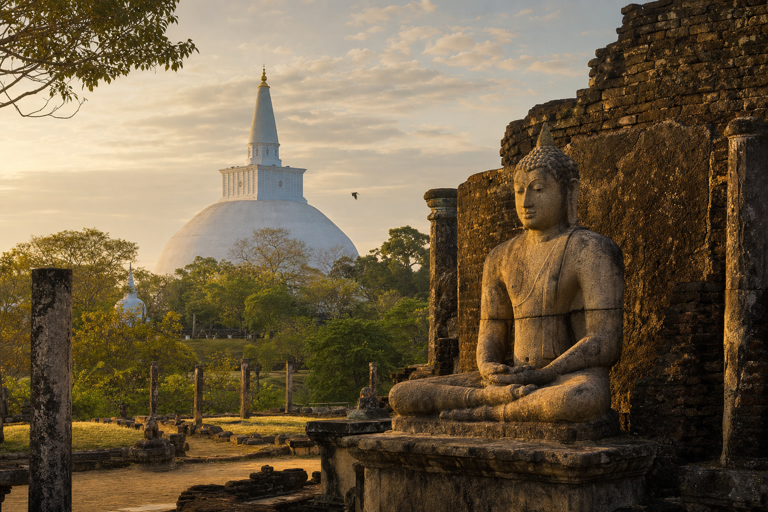 Polonnaruwa & Anuradhapura – guide till de forntida kungastäderna 2026
