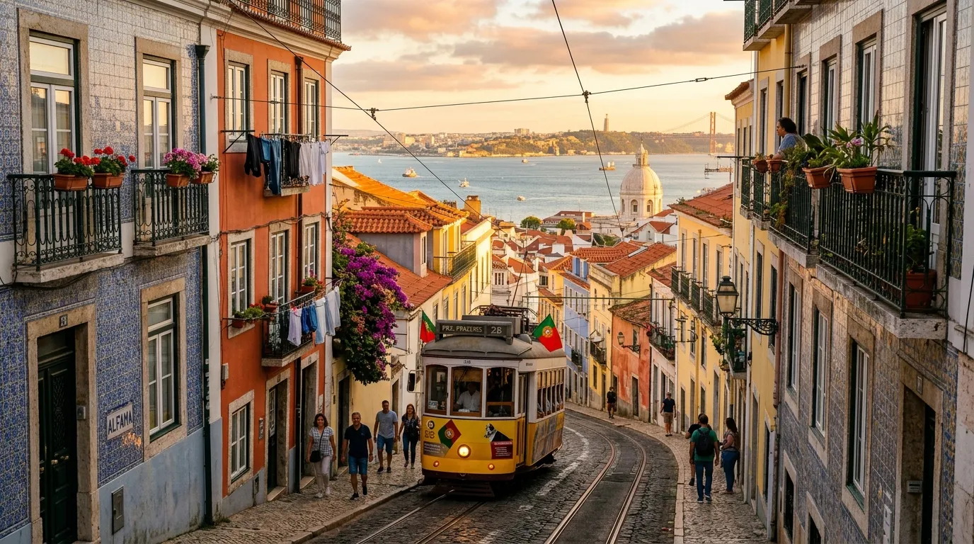 Portugal på hösten 2026 — Varmare än du tror