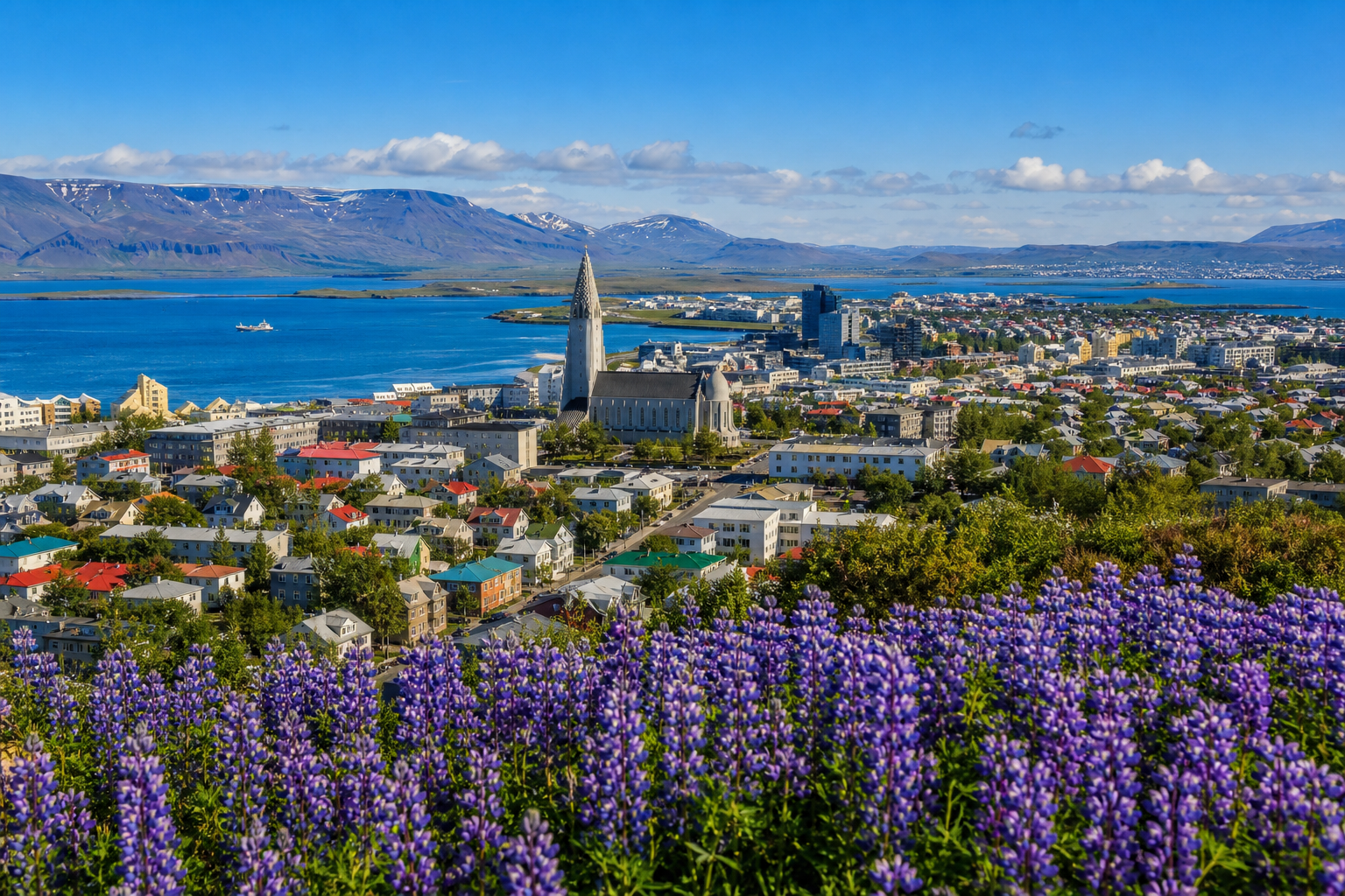 Väder i Reykjavik — månad för månad