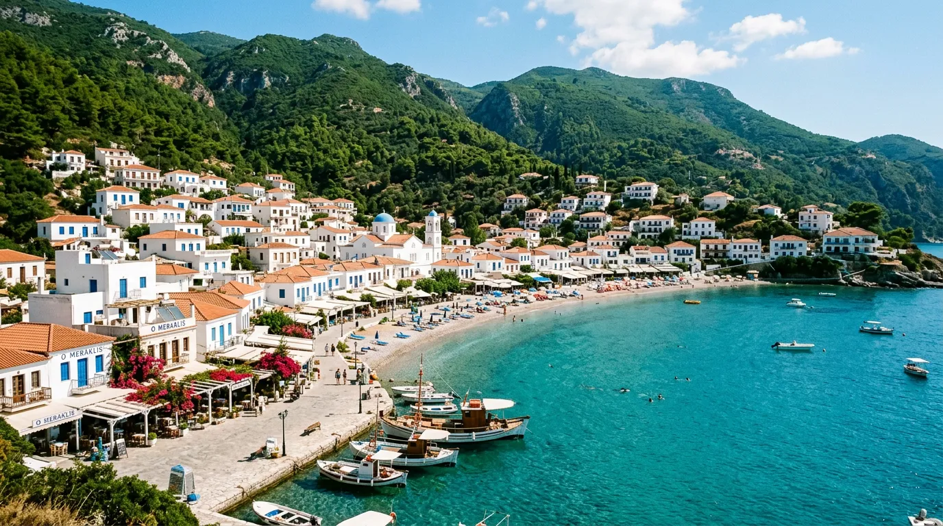 Samos, Grekland — Komplett guide till Egeiska havets gröna ö 2026