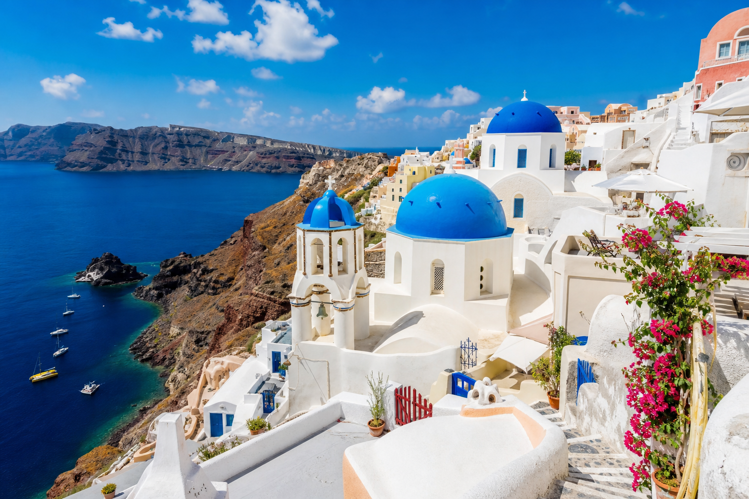Bästa stränderna på Santorini 2026 — Svart, röd och vit sand