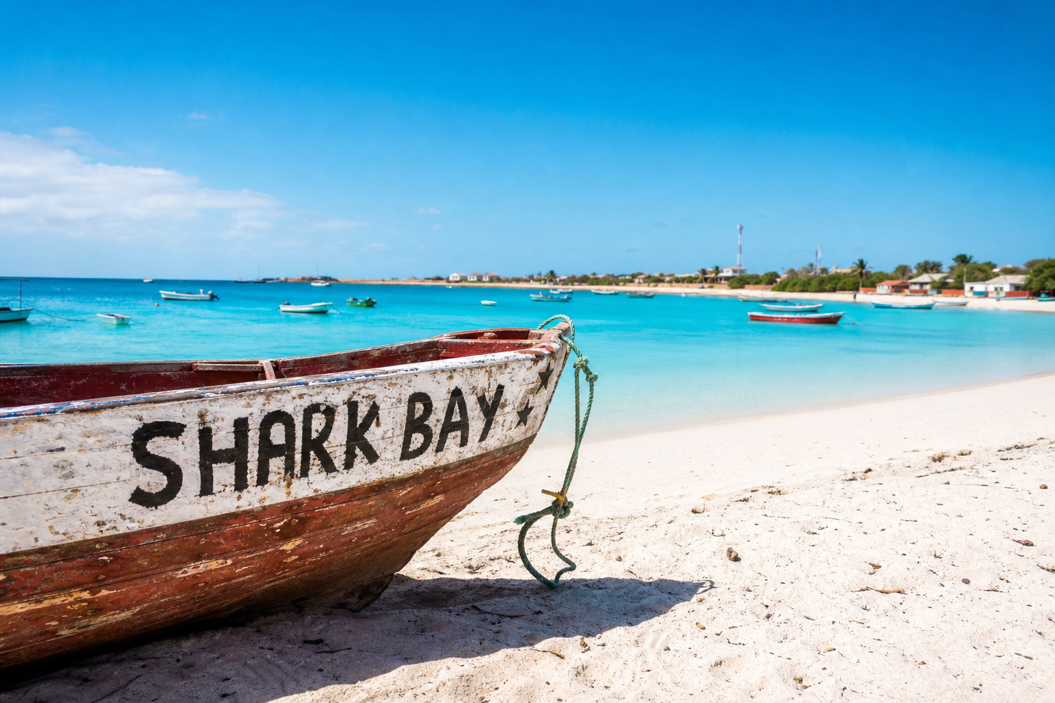 Shark Bay Sal 2026 — Vada med citronhajar i Kap Verde