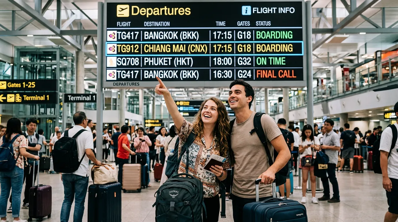 Sista minuten Thailand — Hitta billiga resor 2026