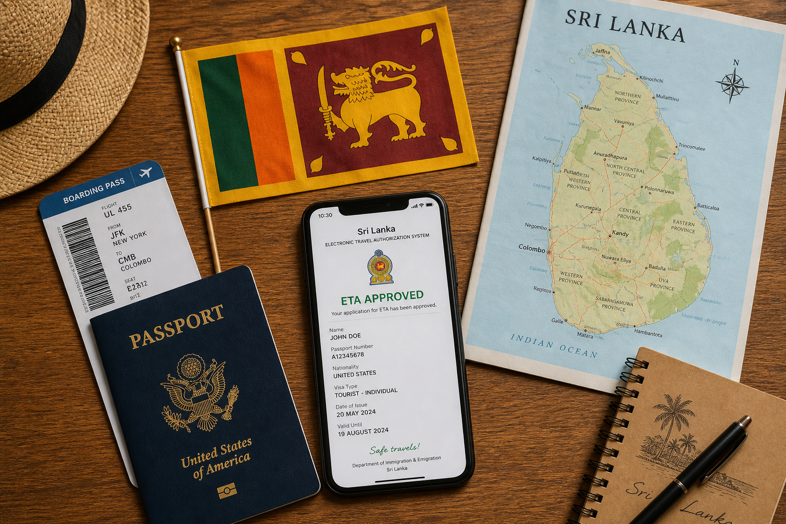 Visum till Sri Lanka 2026 – så ansöker du om ETA (steg för steg)