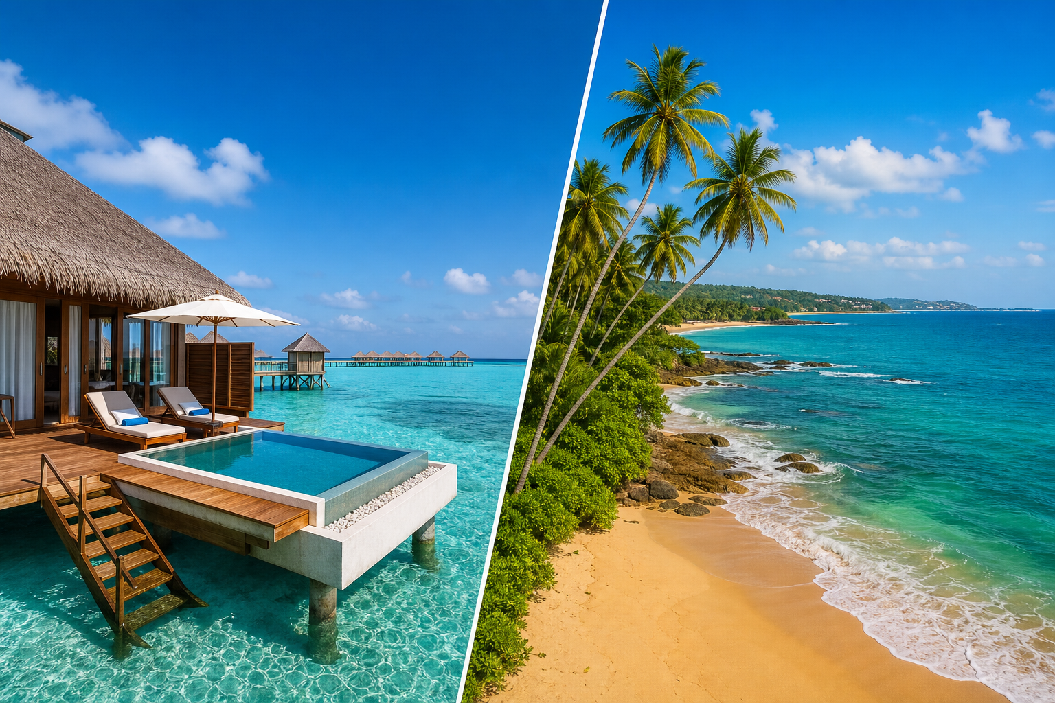 Sri Lanka eller Maldiverna? Strandparadis vs äventyrsö 2026