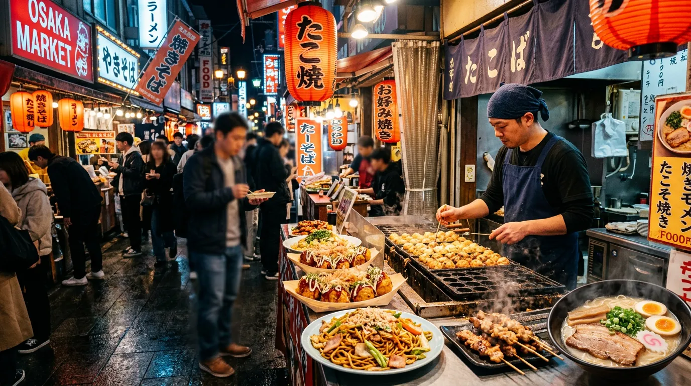 Tokyo eller Osaka för mat 2026 — Vilken stad äter bäst?