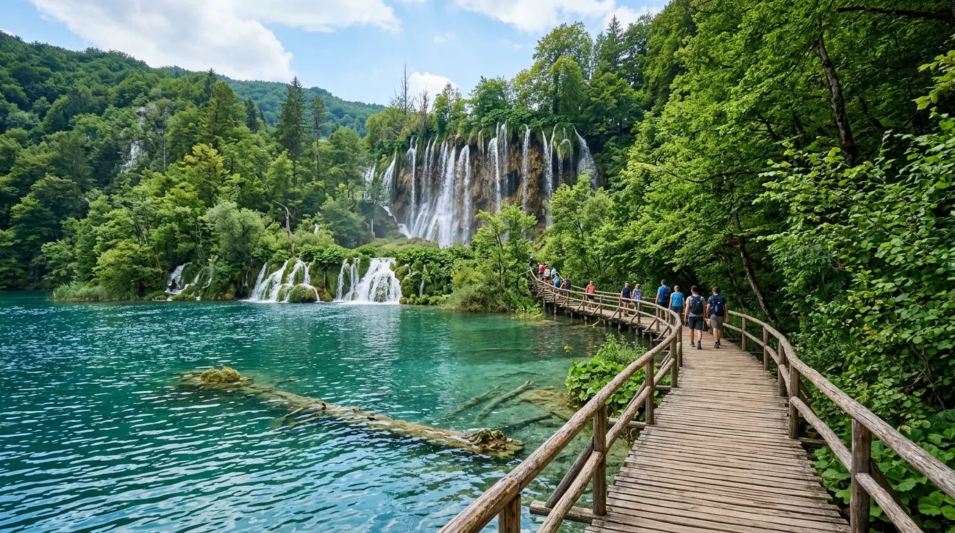Vandring i Kroatien 2026 — Plitvice, kustleder och bergstigar
