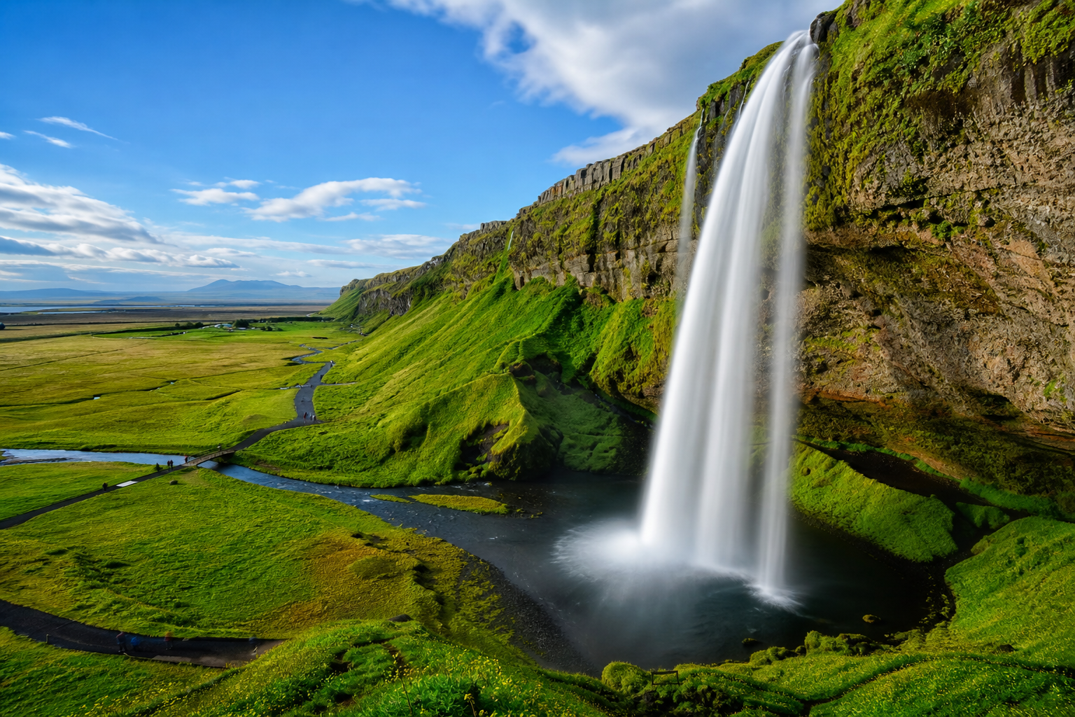 Islands vackraste vattenfall — Gullfoss, Skógafoss & fler