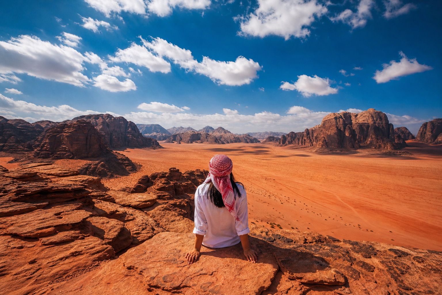 Wadi Rum 2026 — öknen och ökenläger