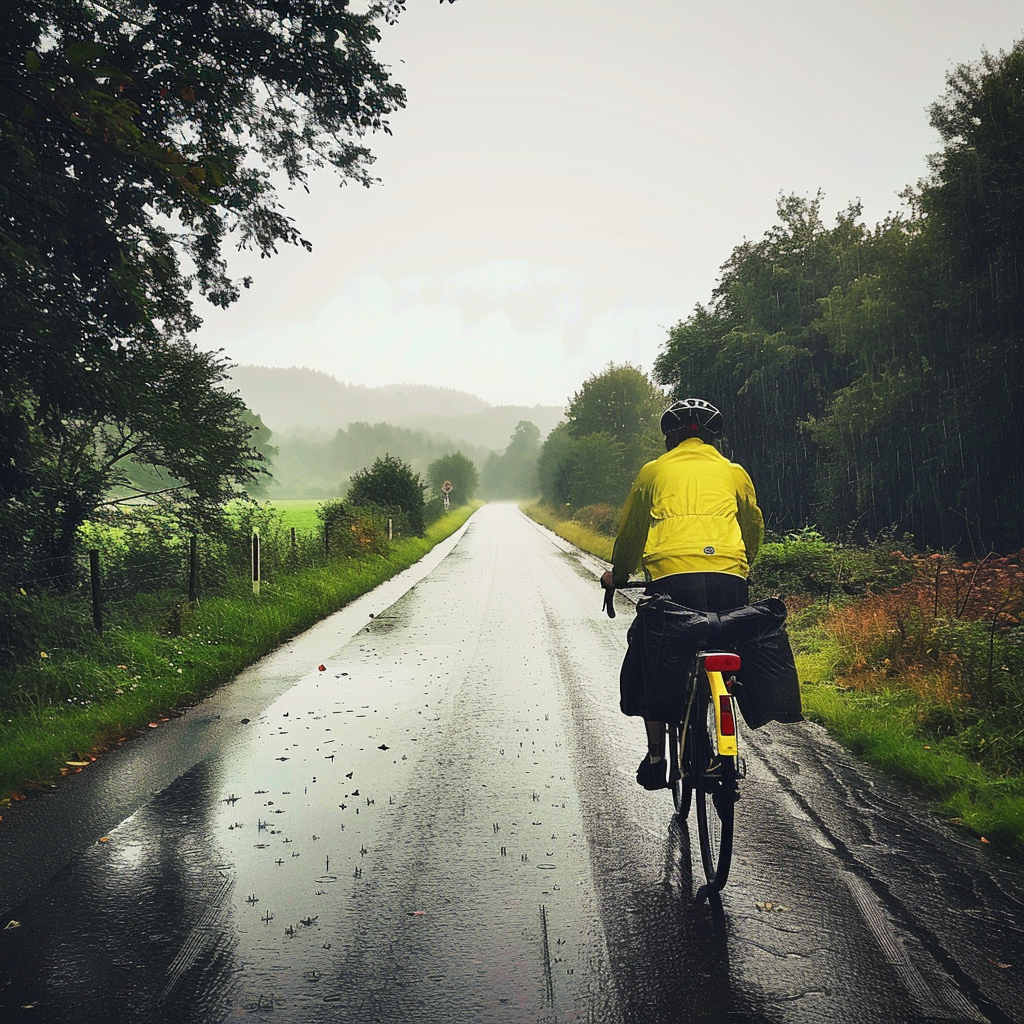 cykelsemester sverige i ösregn