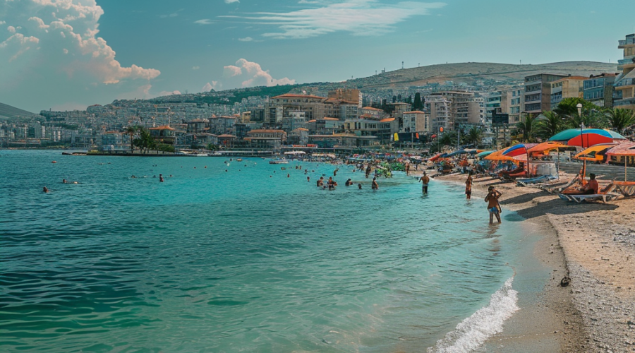 sandstrand i saranda